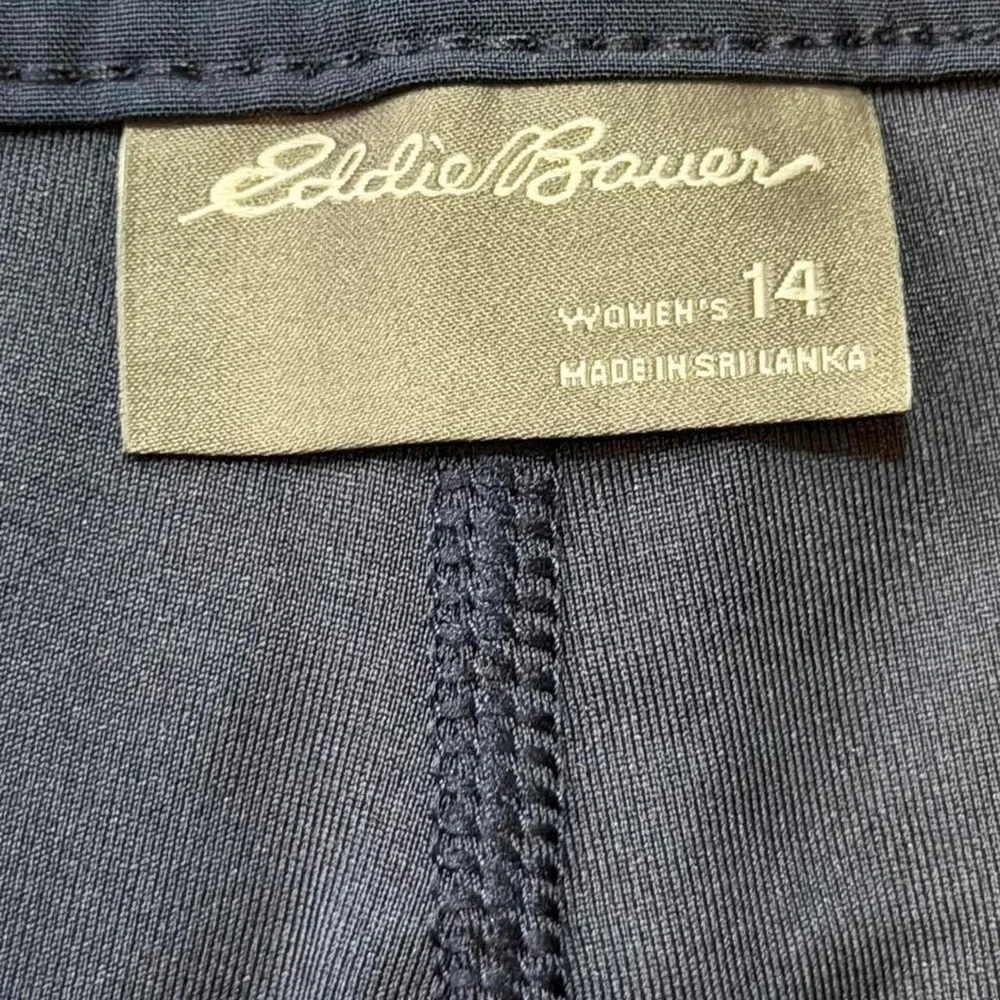 Eddie Bauer Navy Blue Active Skort, Women's Size‎ 14